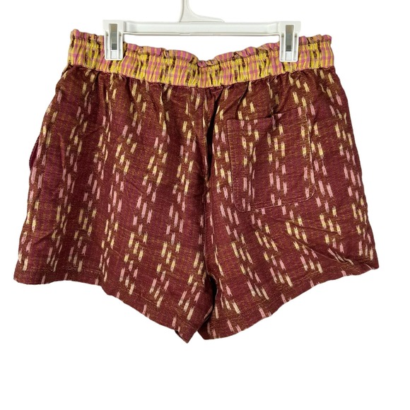 Aerie Jacquard Shorts Womens XL Boho High Waisted Elastic Waist Comfort NWT - Picture 2 of 7